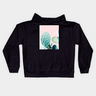 Cacti, Cactus, Cacti print, Cactus art, Desert, Nature, plant, Minimalist, Modern Kids Hoodie